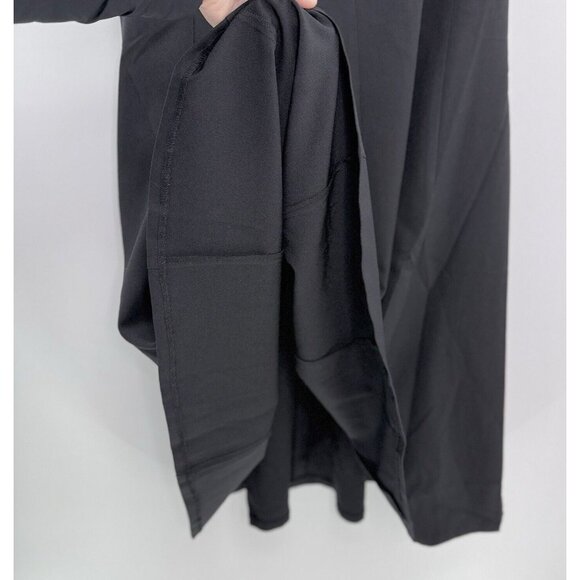 NWT Evan Picone Black Label A line Black Dress Wardrobe Staple Career Sz 16 - Picture 6 of 11